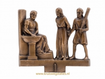 Brons (KK3) | Veertien bronzen kruiswegafbeeldingen van rond 1930
